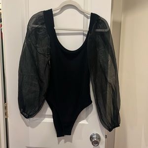 Black bodysuit
